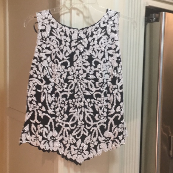 Gorgeous Beads & Sequins Top - Picture 1 of 6